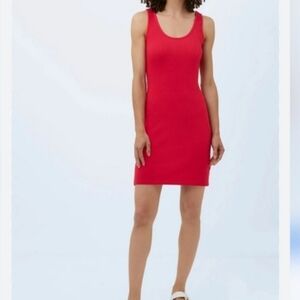 French Connection Tommy Ribbed Jersey Dress Size Large